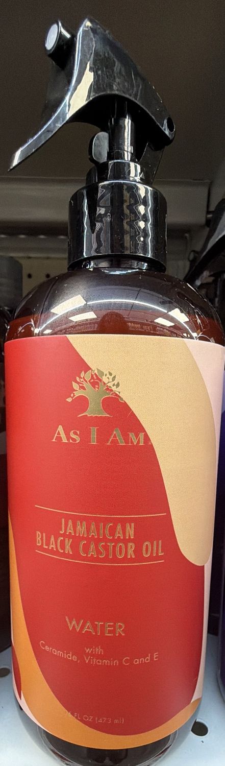 AS I AM JAMAICAN BLACK CASTOR OIL SPRAY 16OZ