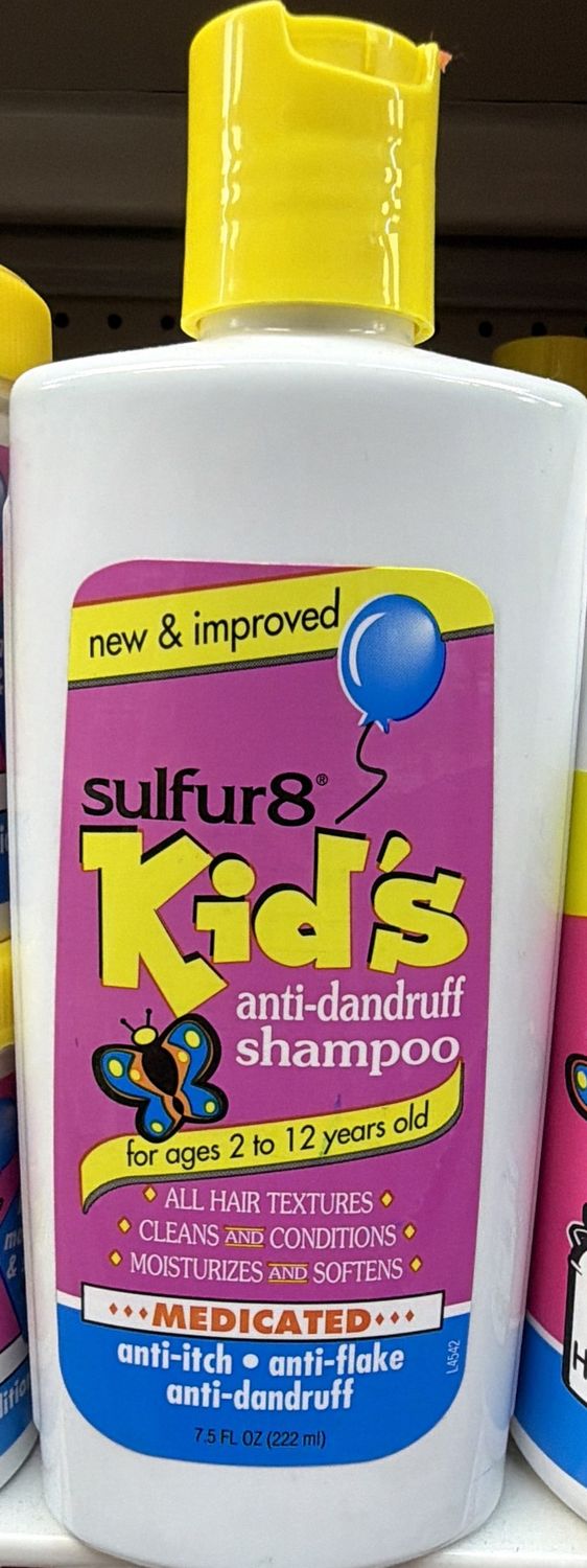 SULFUR8 KIDS ANTI DANDRUFF SHAMPOO 7.5OZ