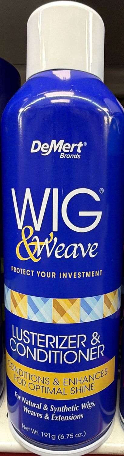 DEMERT WIG &amp; WEAVE LUSTERIZER COND 6.75OZ