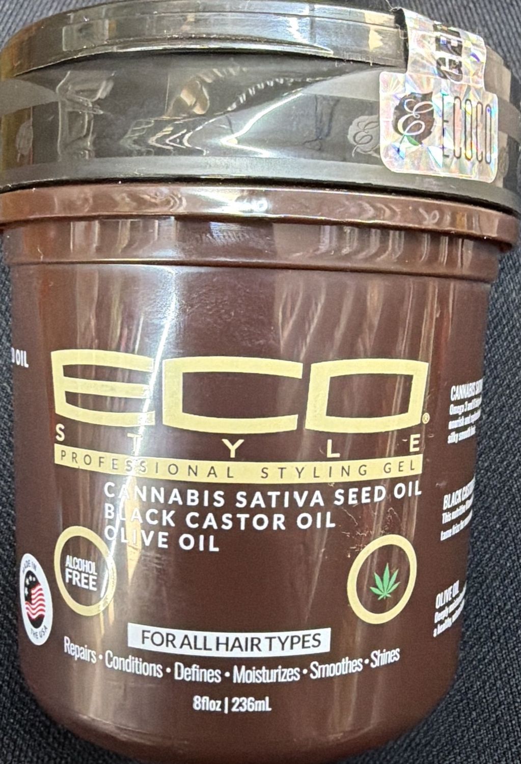 ECO STYLE GEL CANNABIS OIL 8OZ