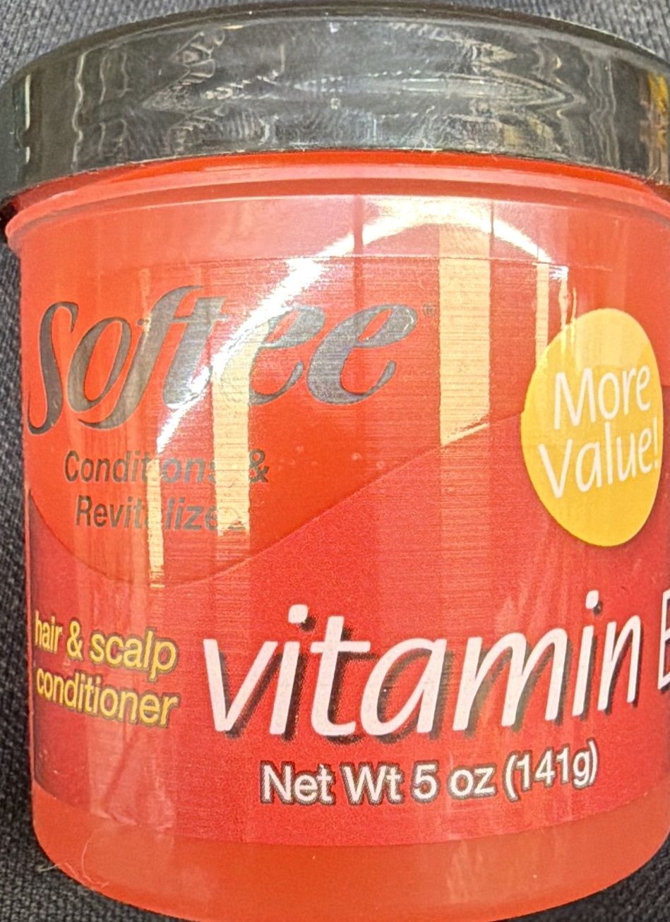 SOFTEE VITAMIN E HAIR &amp; SCALP CONDITION 5OZ