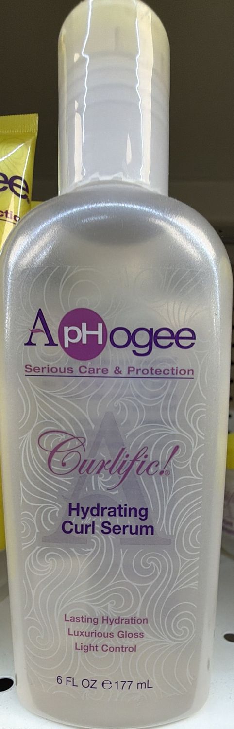 APHOGEE HYDRATIN CURL SERUM 6OZ