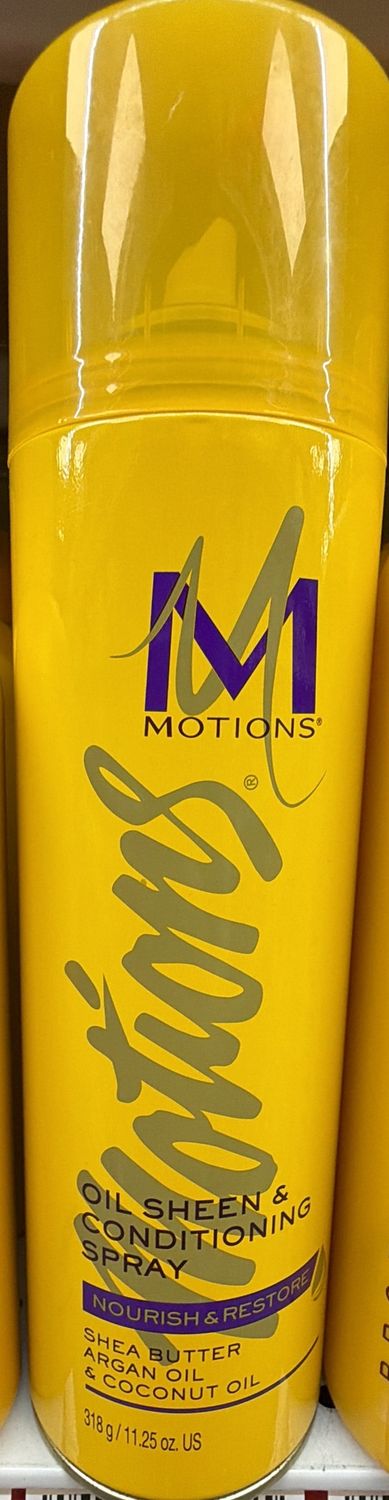 MOTIONS OIL SHEEN CONDITIONING SPRAY 11.25OZ