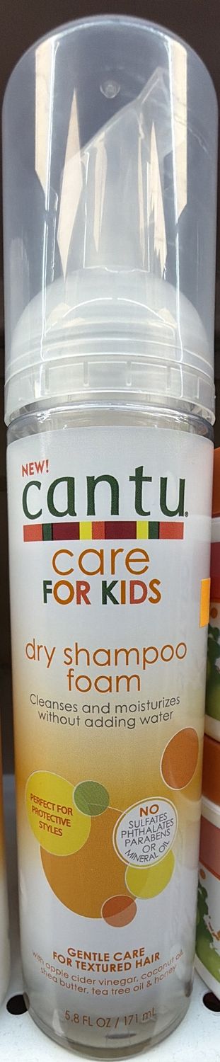 CANTU KIDS DRY SHAMPOO FOAM 5.8OZ