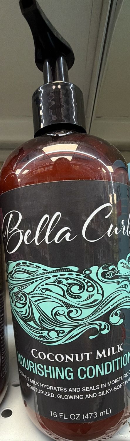 BELLA CURLS COCONUT MILK NOURISH COND 16OZ