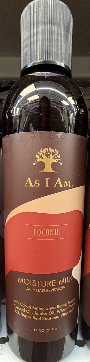 AS I AM CLASSIC MOISTURE MILK 8OZ