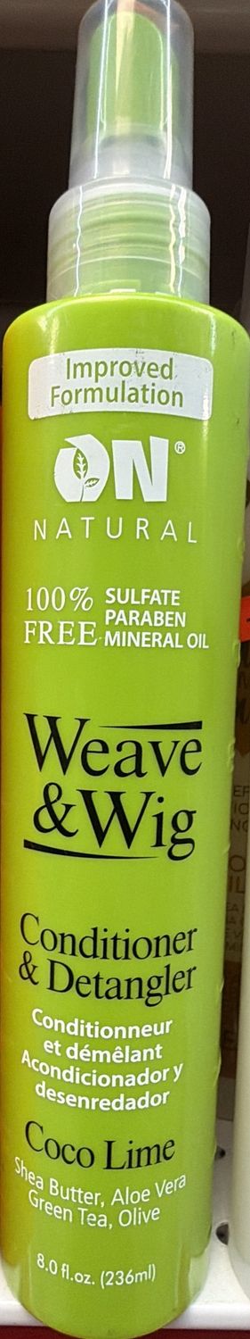 ON NATURAL COCO LIME DETANGLER 8OZ
