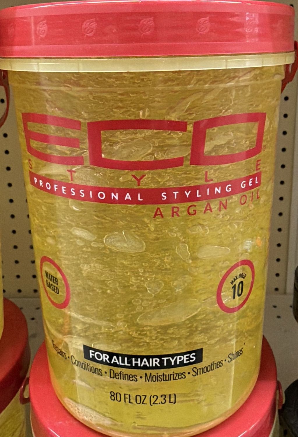 ECO STYLE GEL ARGAN OIL 80OZ