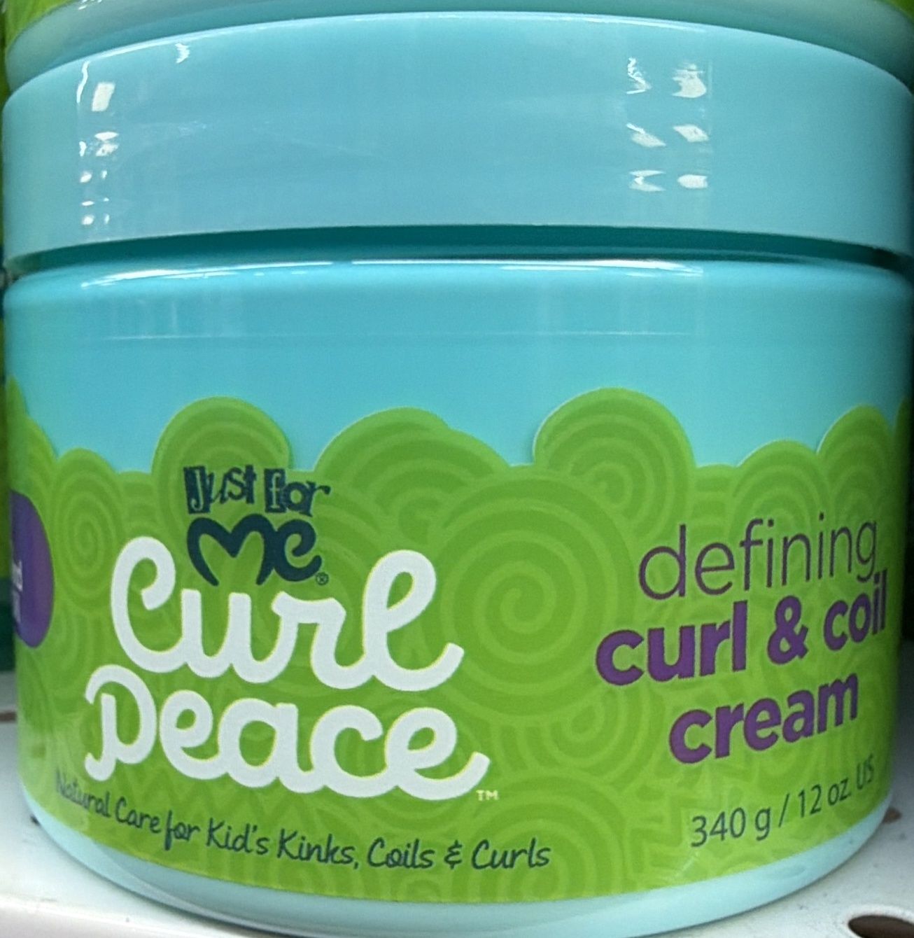 JFM CURL PEACE DEFINING CURL COIL CREAM 12OZ