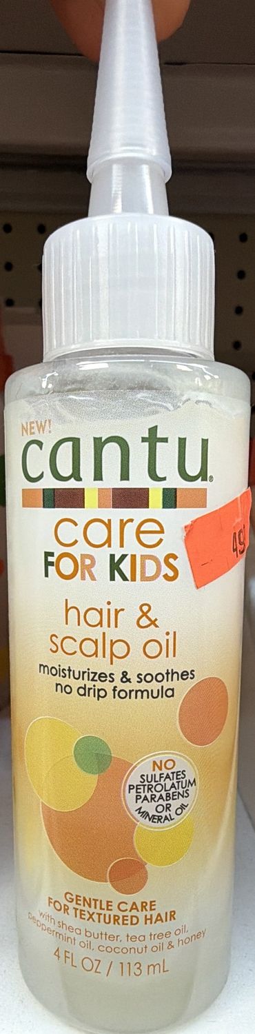 CANTU KIDS HAIR &amp; SCALP OIL 4OZ