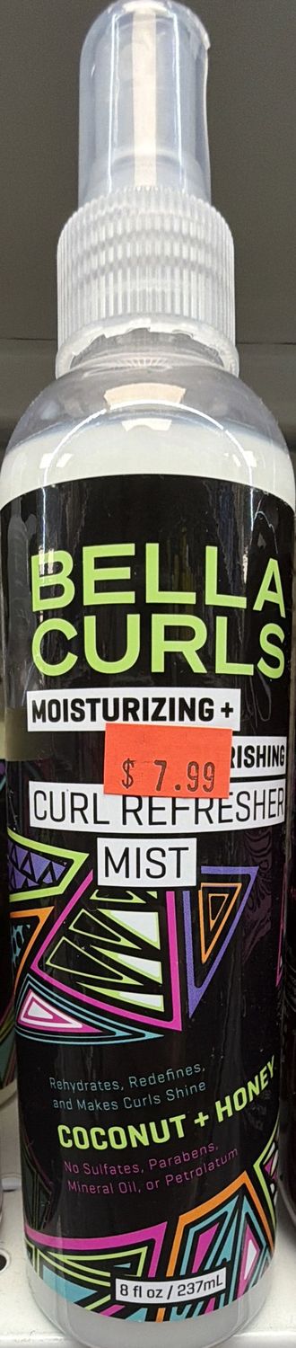 BELLA CURLS CURL REFRESHER MIST SPRAY 8OZ