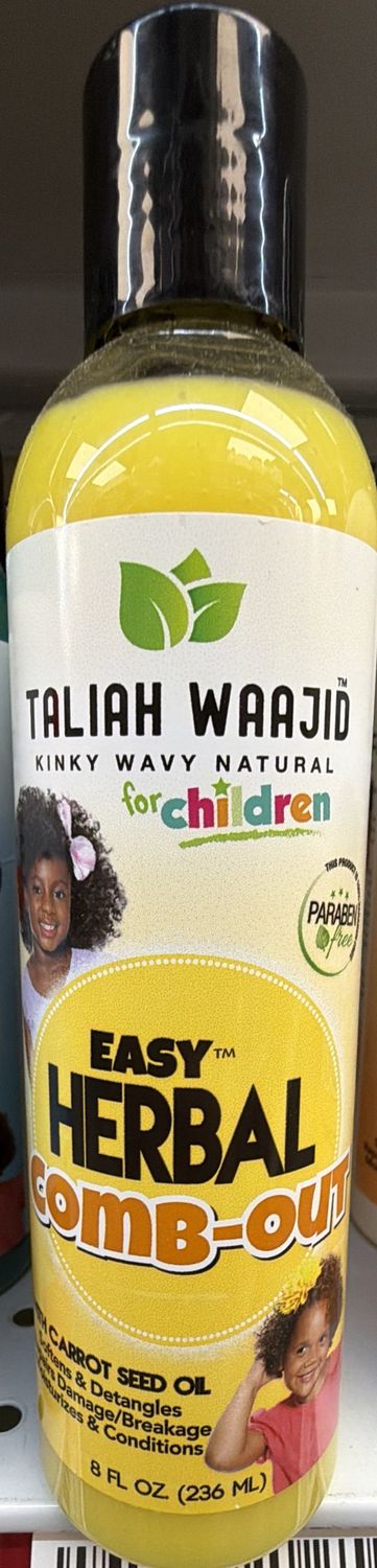 TALIAH WAAJID CHILD HERBAL COMB OUT 8OZ