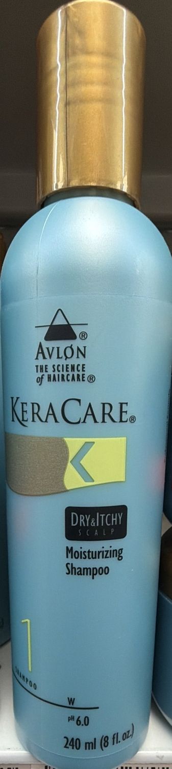 KERACARE DRY ITCHY MOISTURIZING SHAMP  8OZ
