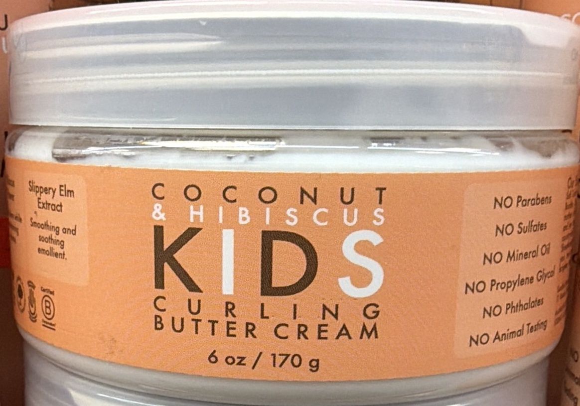S/M KIDS CURLING BUTTER CREAM 6OZ