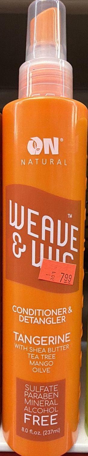 ON NATURAL TANGERINE DETANGLER 8OZ