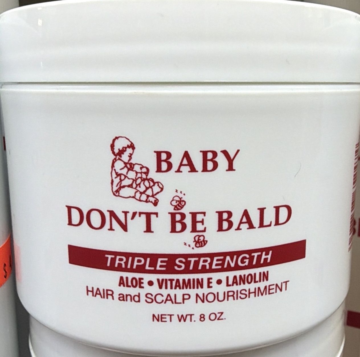 BABY DONT BE BALD TRIPLE STRENGTH 8OZ