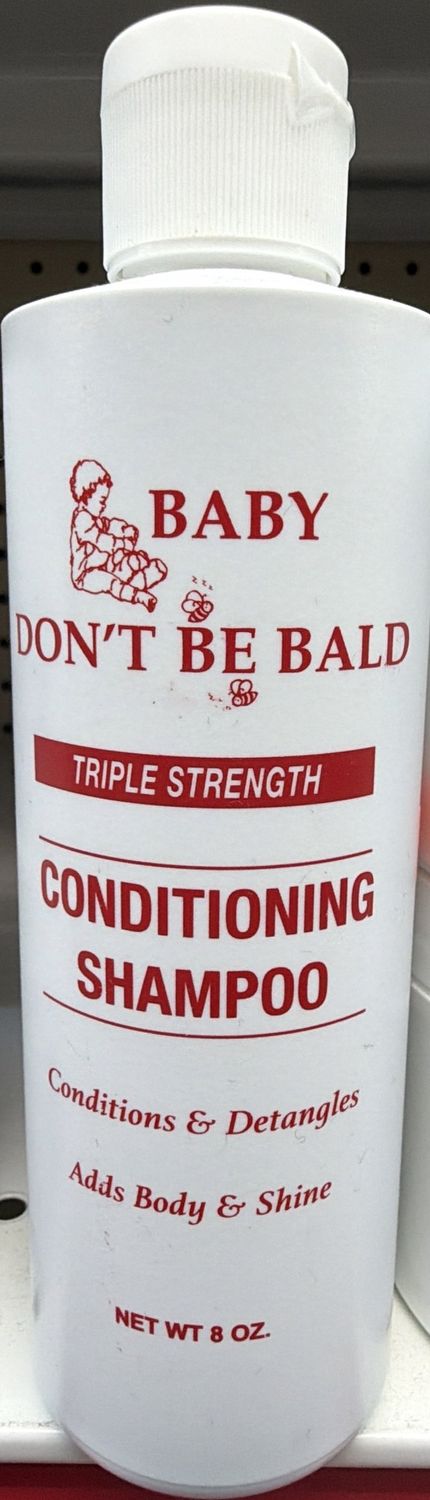 BABY DONT BE BALD TRIPLE STRENGTH COND SHAMP 8OZ