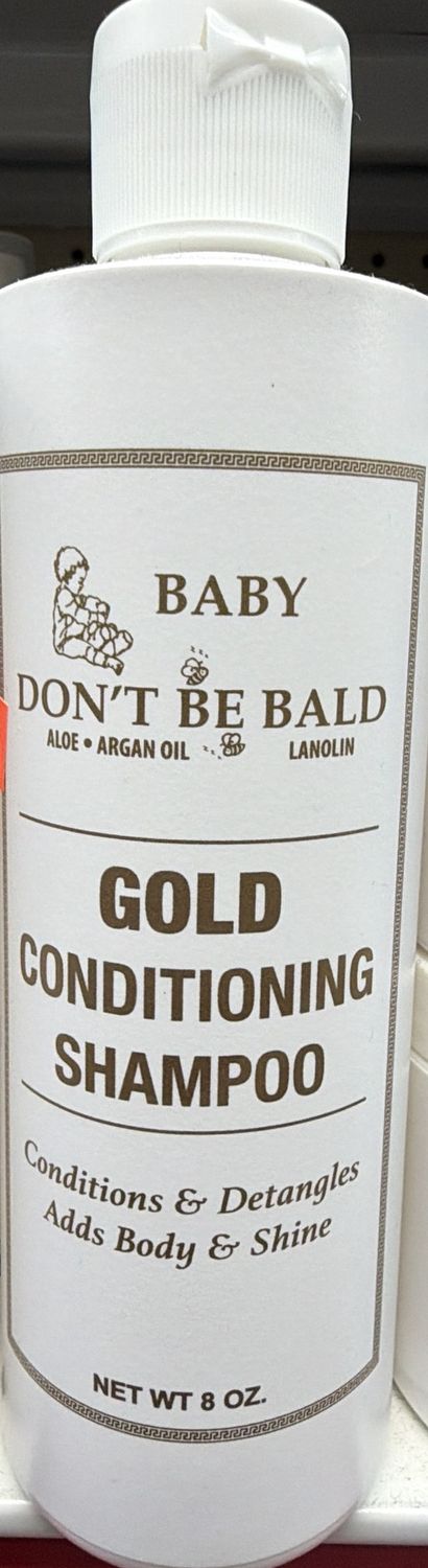BABY DONT BE BALD GOLD COND SHAMP 8OZ