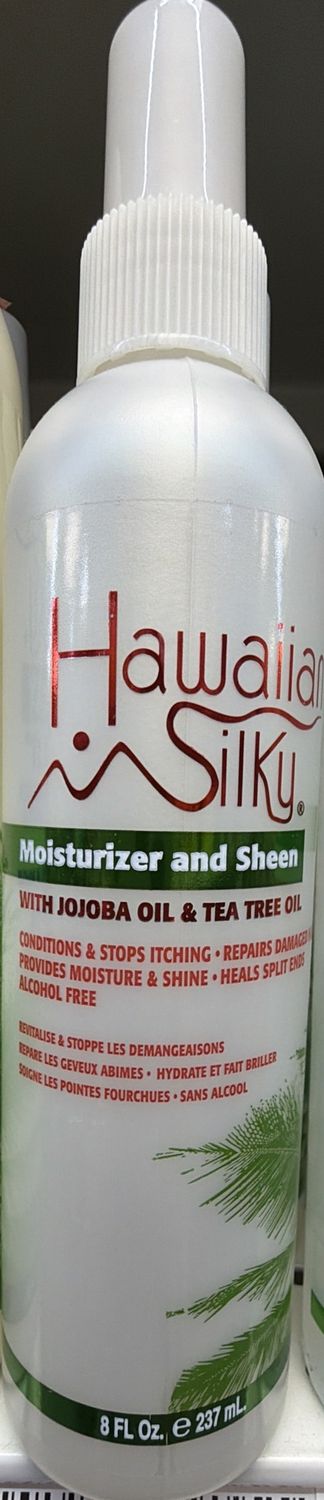 H/SILKY MOISTURIZER AND SHEEN SPRAY 8OZ
