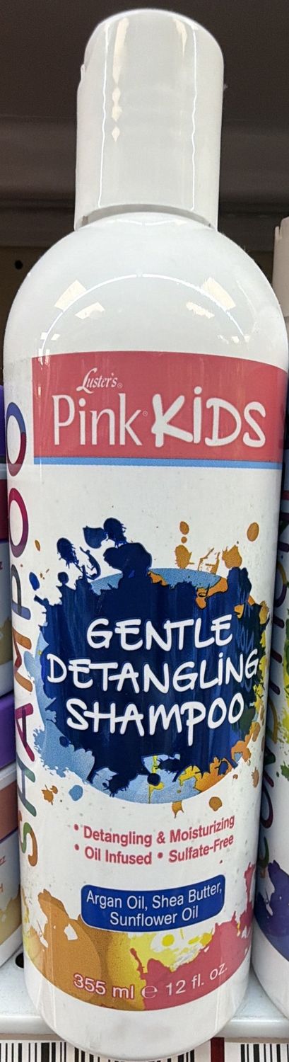 LUSTERS PINK KIDS DETANGLE SHAMPOO 12OZ