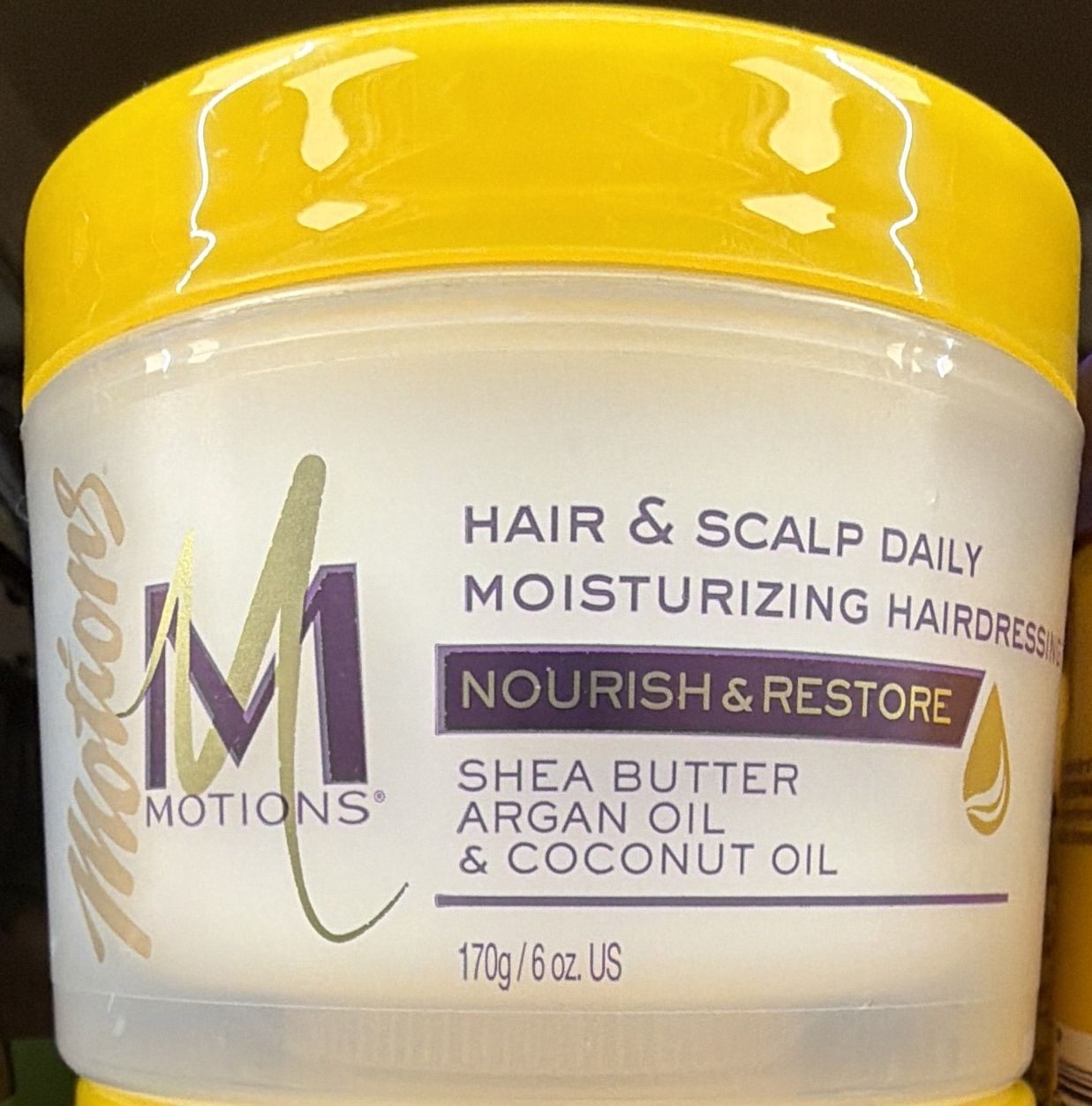 MOTIONS MOISTURIZING HAIRDRESSING 6OZ