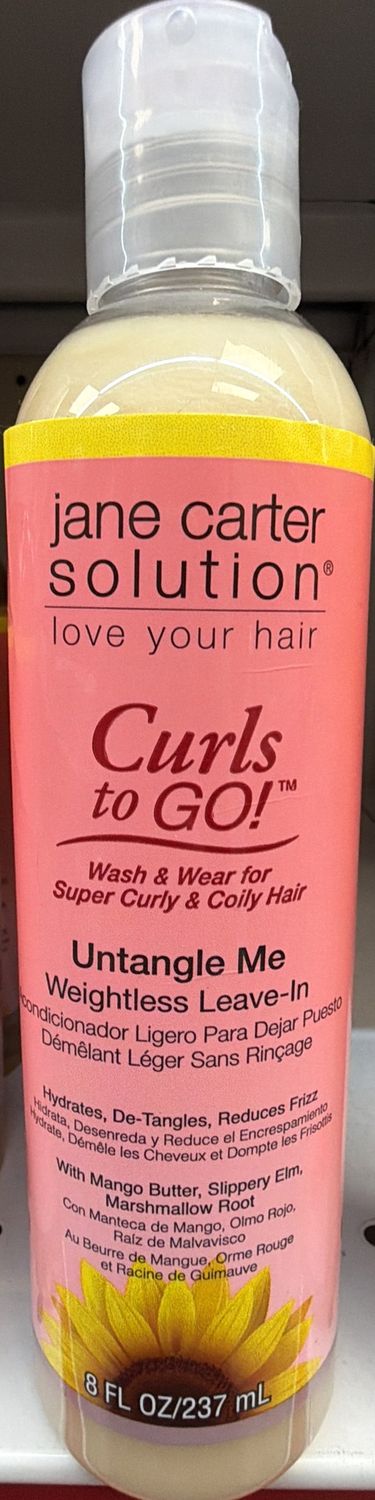 JCS CURLS TO GO UNTANGLE ME 8OZ