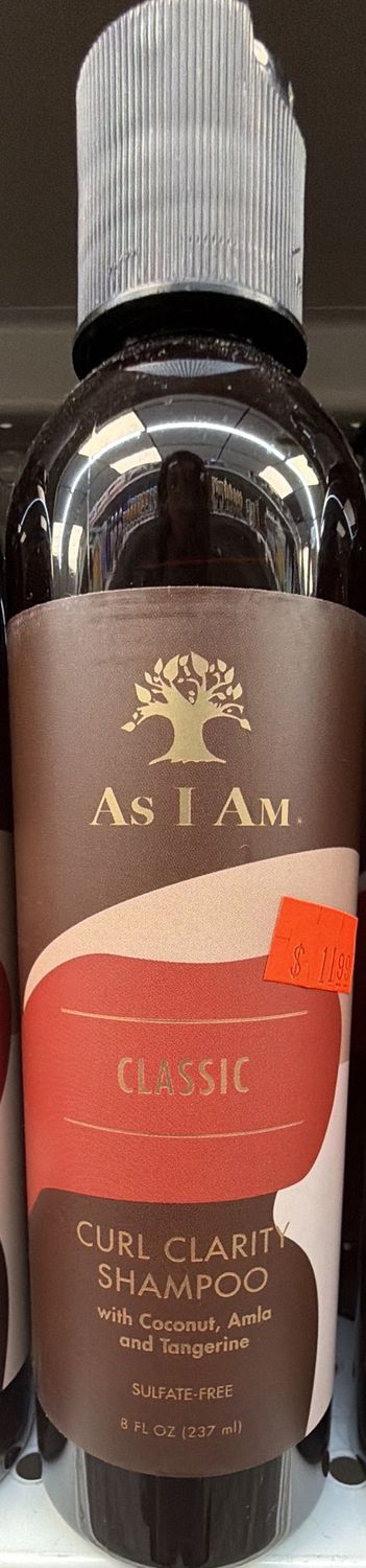 AS I AM CLASSIC CURL CLARITY SHAMPOO 8OZ