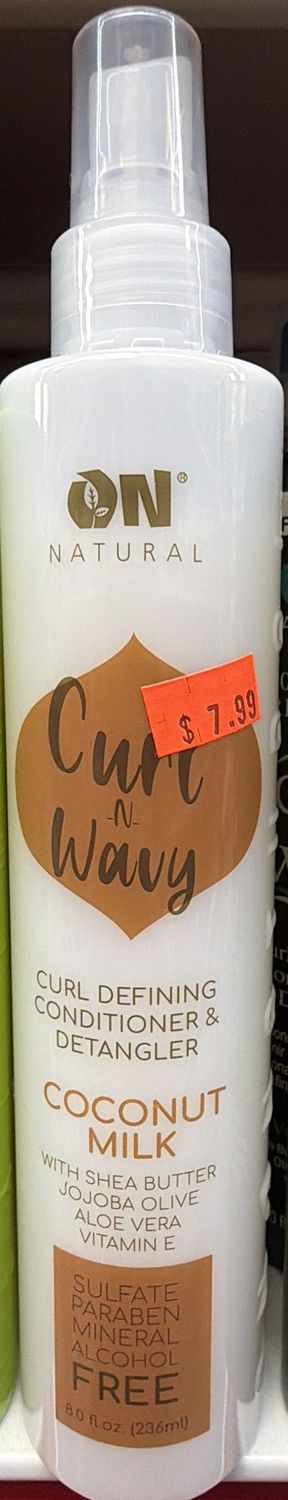 ON NATURAL COCONUT MILK DETANGLER 8OZ