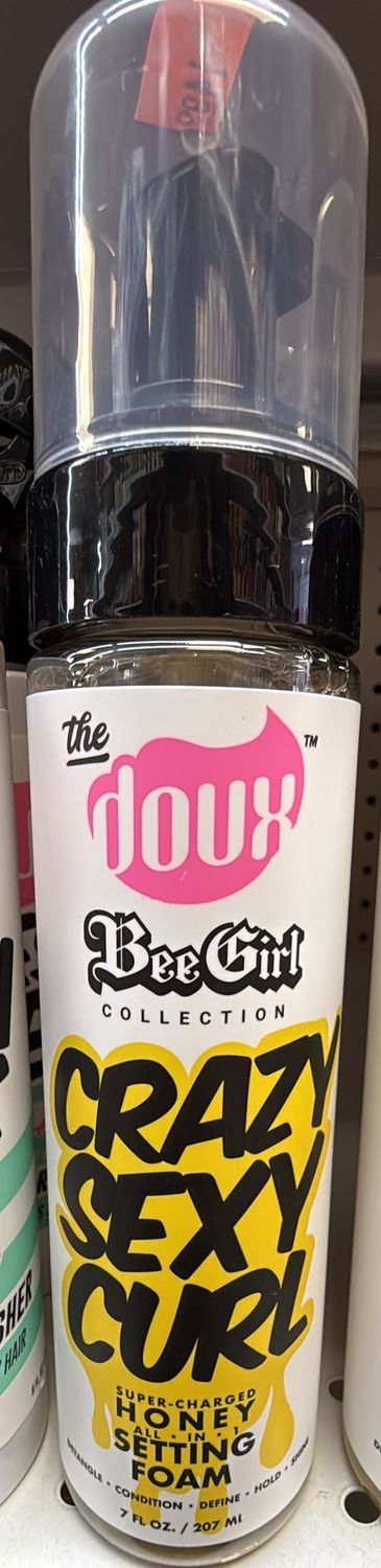 THE DOUX CRAZY SEXY CURL SETTING FOAM 7OZ