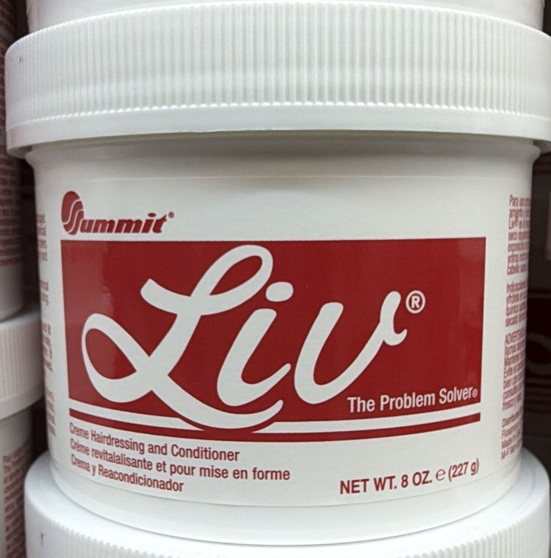 SUMMIT LIV CREME H/D 8OZ