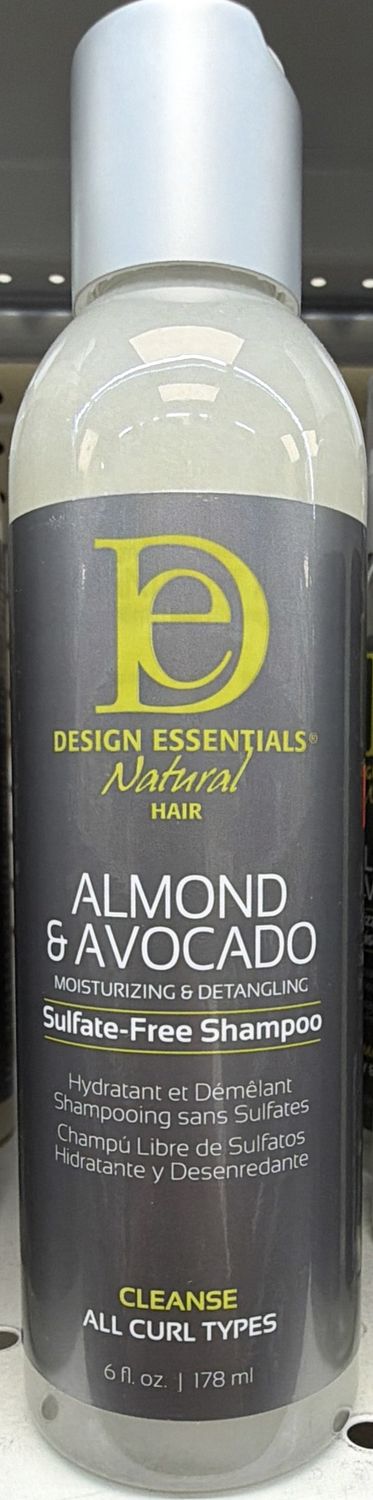 D/E ALM AVOCADO SULFATE FREE SHAMP 6OZ