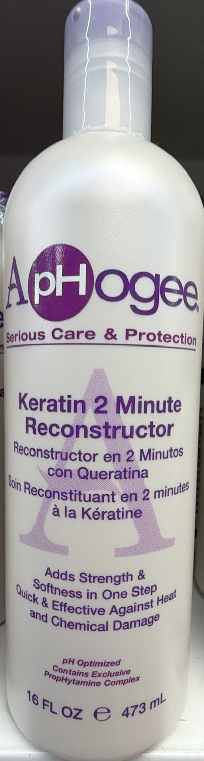 APHOGEE KERATIN 2 MIN RECONSTRUCTOR 16OZ