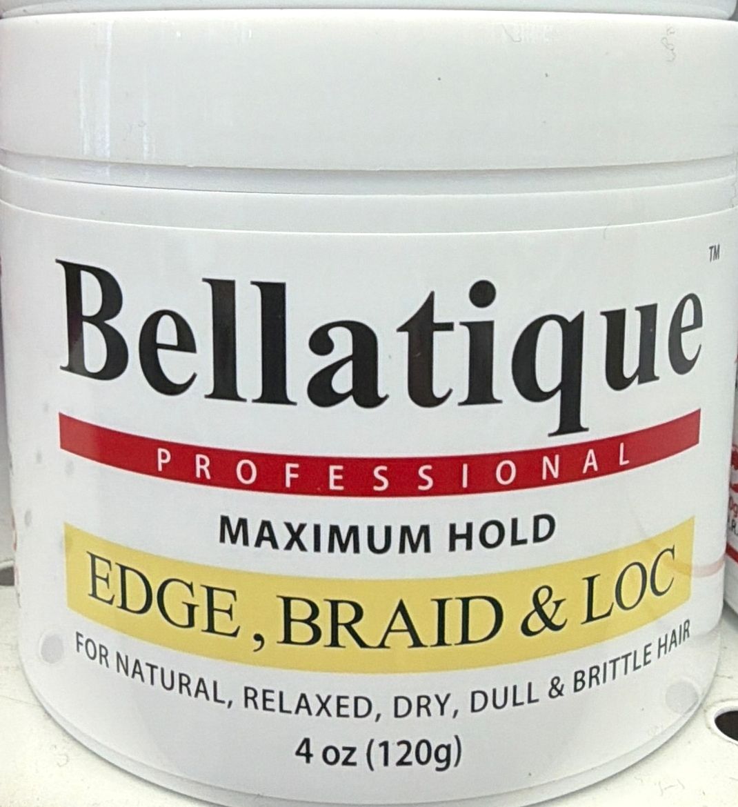 BELLATIQUE EDGE BRAID &amp; LOC GEL 4OZ