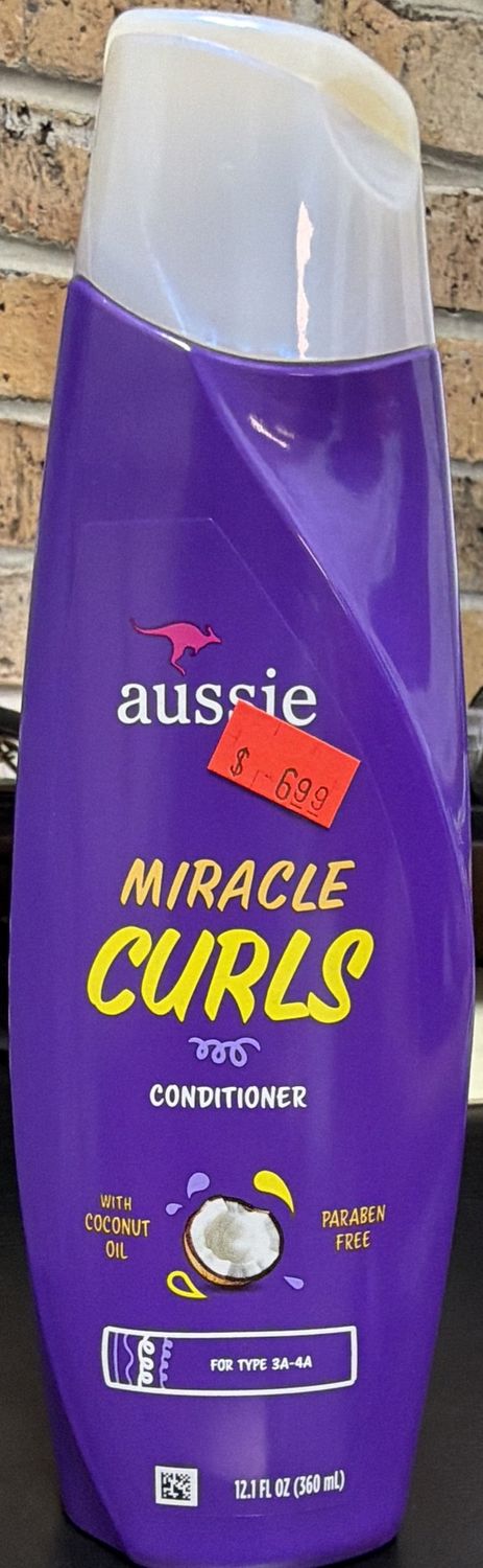 AUSSIE MIRACLE CURLS COND 12.1OZ