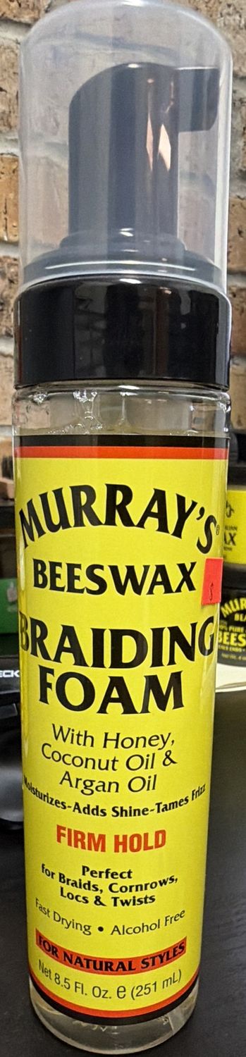 MURRAYS BEESWAX BRAID FOAM FIRM HOLD 8.5OZ