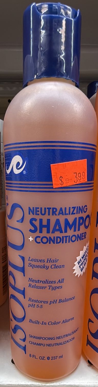 ISOPLUS NEUTRALIZING SHAMP COND 8OZ