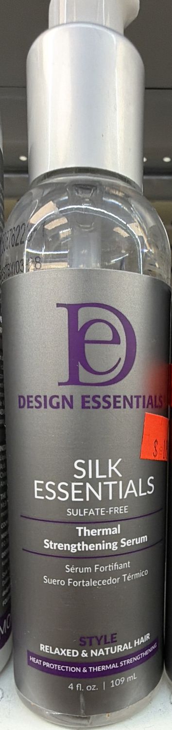 D/E SILK ESSENTIALS THERMAL SERUM 4OZ