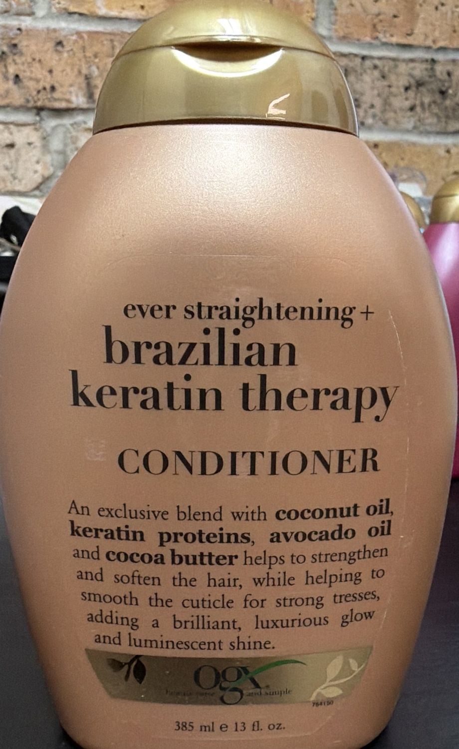 OGX BRAZ KARATIN THERAPY COND 13OZ
