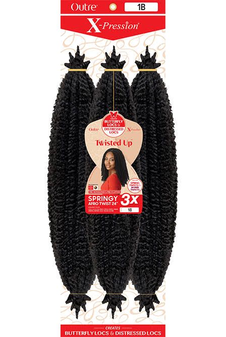 SPRINGY AFRO TWIST 24"