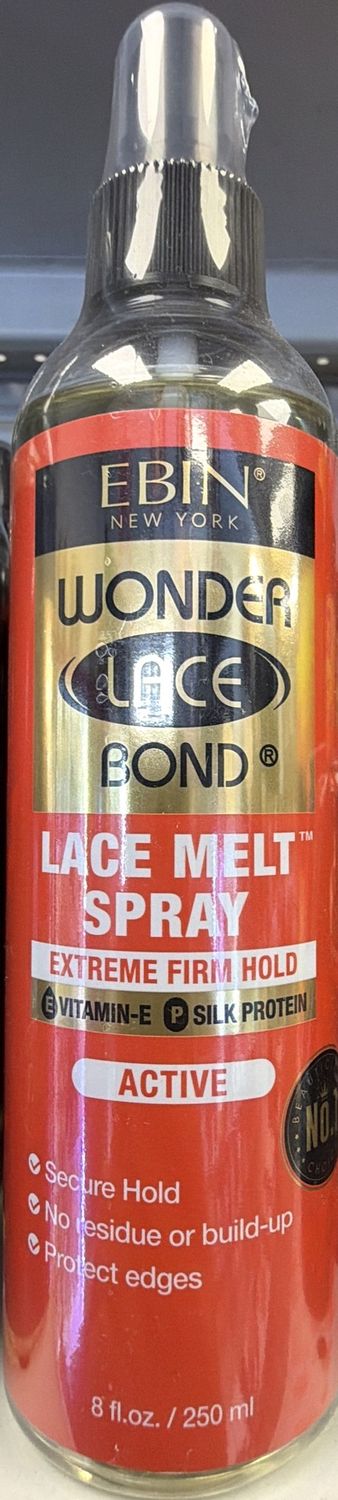 EBIN NY WONDER BOND LACE MELT SPRAY ACTIVE 8OZ