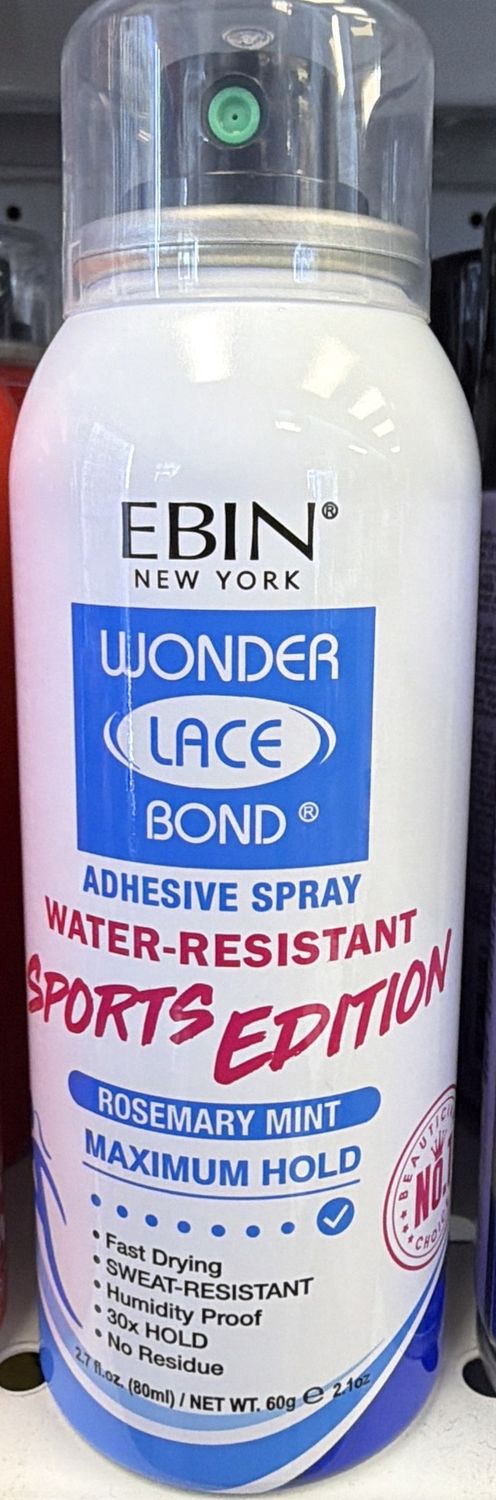 EBIN NY WONDER BOND ADHESIVE SPRAY SPORTS 2.7OZ