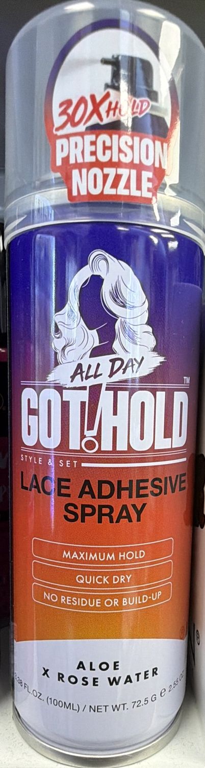 EBIN NY GOT HOLD LACE ADHESIVE SPRAY MAX HOLD 2.55OZ