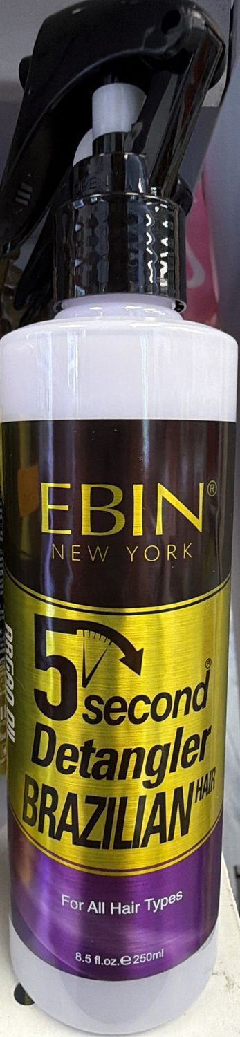 EBIN NY 5 SEC DETANGLER BRAZILIAN HAIR 8.5OZ