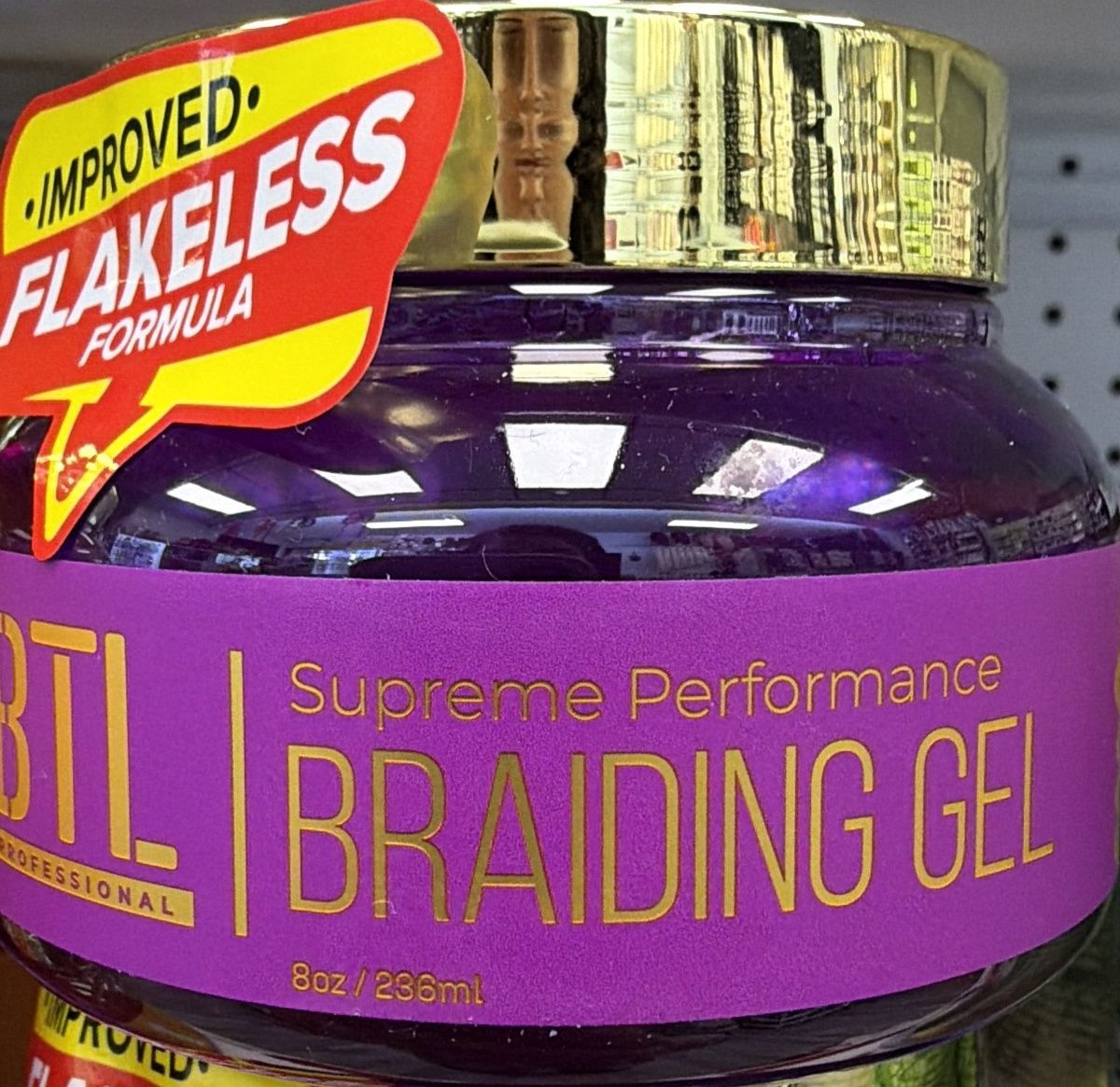 BTL BRAIDING GEL EXTREME PURPLE 8OZ