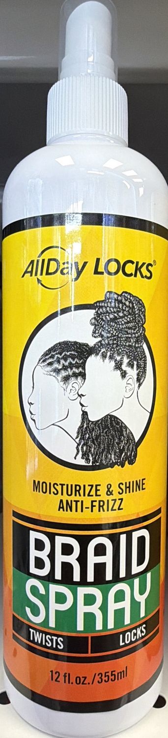 ALLDAY LOCKS BRAID SPRAY 12OZ