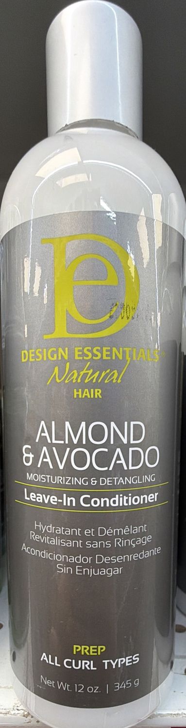 D/E ALMOND &amp; AVOCADO DETANGLING LEAVE IN CONDTIONER 12OZ