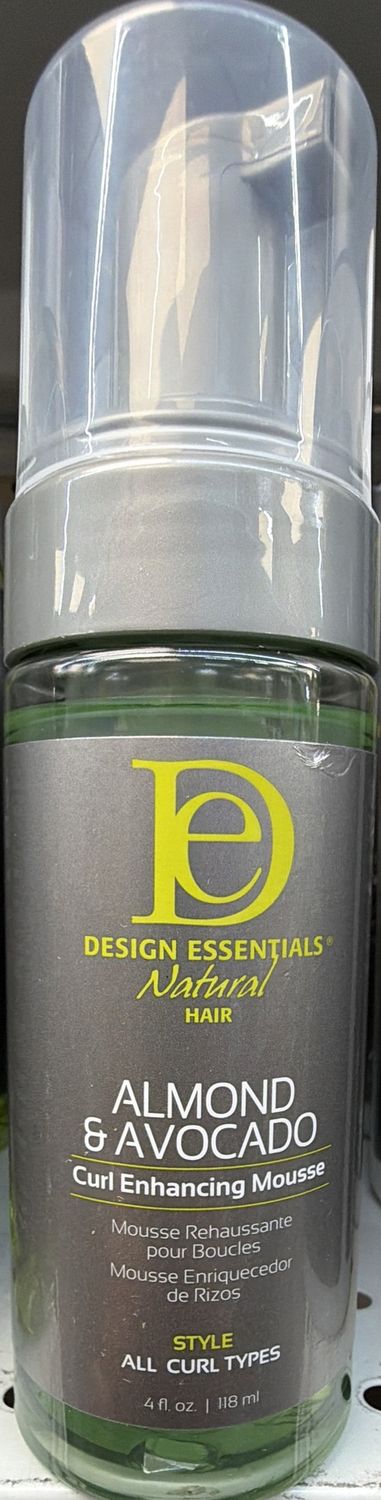 D/E ALMOND &amp; AVOCADO CURL MOUSSE 4OZ