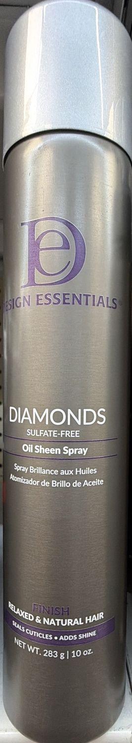 D/E DIAMONDS OIL SHEEN SPRAY 10OZ