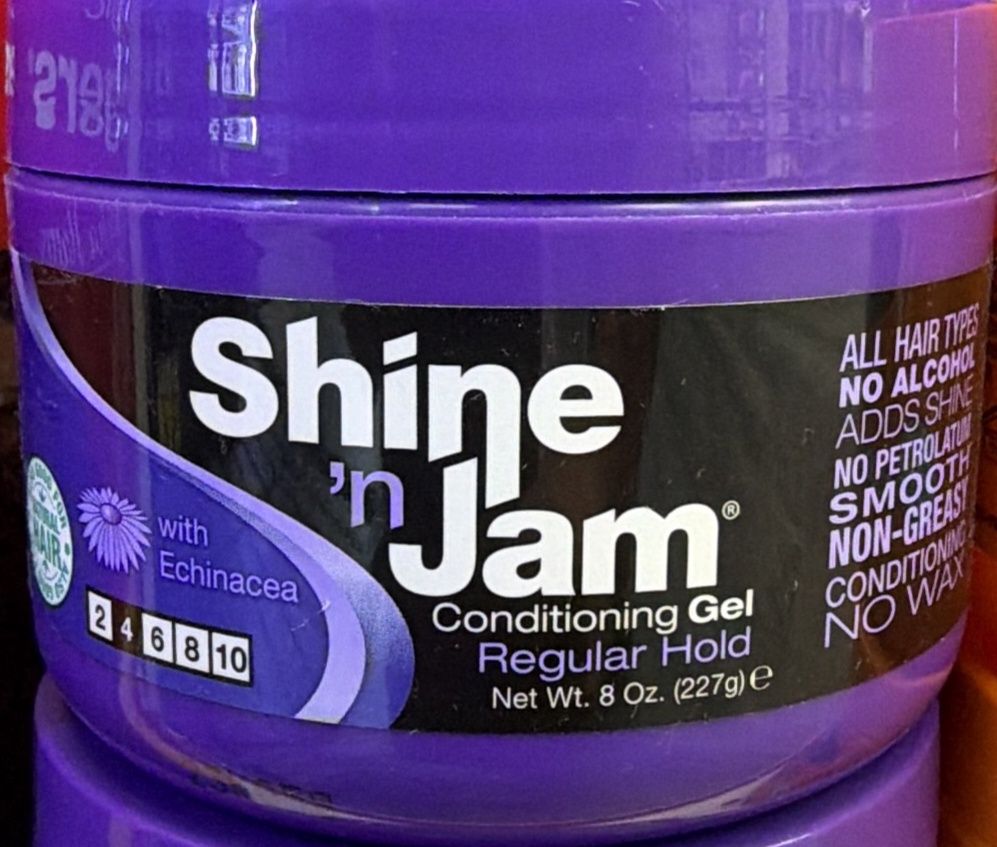 SHINE N JAM REG HOLD PURPLE 8OZ