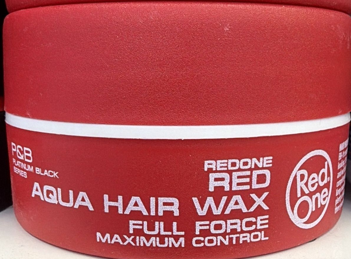 RED ONE AQUA HAIR WAX RED 5.07OZ